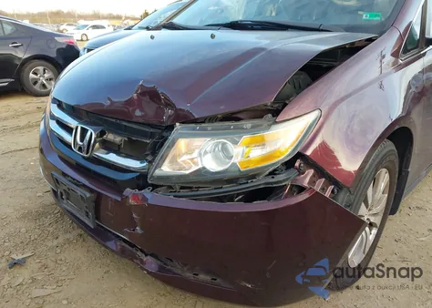 2014 Honda Odyssey Ex-L from USA, damaged, VIN 5FNRL5H6XEB052233